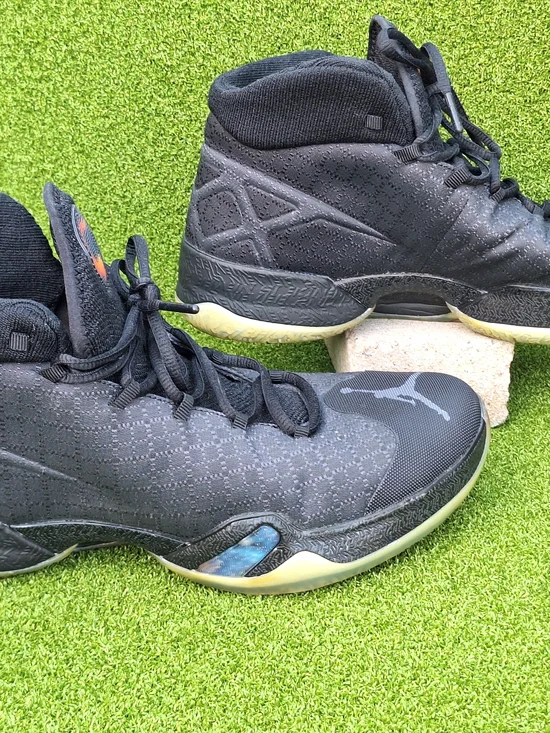 Nike Air Jordan XXX Men's Size 11 Black Cat Galaxy. ASG. 811006-010 White Blue. - Picture 7 of 9